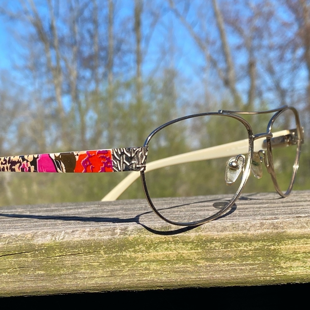 Rose Wood Print Frame Sunglasses – Trendy UV400 Protection & Stylish Design - View #4